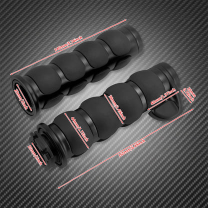 1" Motorcycle Hand Grips 25mm Handlebar Handle Bar For Harley Touring FLHR Softail Fat Boy Sportster XL 883 1200 Dyna For Honda