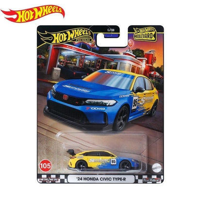 Hot Wheels Originais GJT68 Boulevard Série Veículo Diecast Carroceria de Liga Mitsubishi Customizado Carros de Coleção Modelo Surpresa Em Estoque