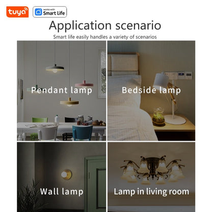 Bluetooth Remote Control LED Night Light Bulb E27 RGB 220V 15W Dimmable LED Lamp For Bedroom Decor Work With Tuya Smart Life APP