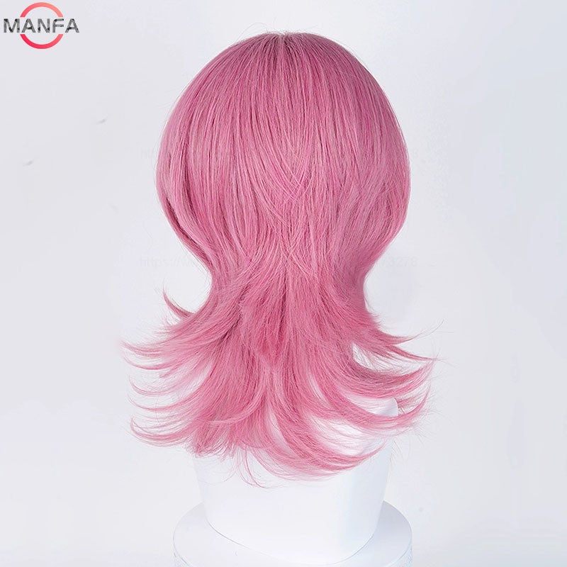 Current fashion trend music singer team role-playing wig Heat Resistant Synthetic Hair Anime Wigs +Wig Cap