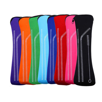 Tableware Bag Box Cutlery Storage Bag Portable Travel Fork Spoon Knife Dinnerware Packaging Pouch Storage Case with Zipper