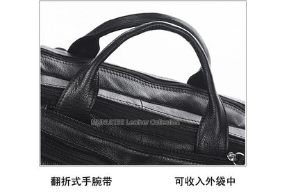 Bolsa de Viagem Masculina de Couro Genuíno Legítimo de Grão Integral Multifuncional, Bolsa de Viagem de Couro, Bolsa de Viagem Grande, Bolsa de Fim de Semana