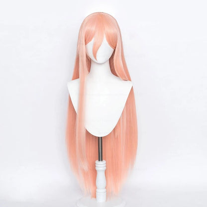 Perucas de Cosplay de Anime de Alta Qualidade Chainsaw Man Reze Angel Devil Quanxi Makima Power Hayakawa Aki Denji Peruca de Cabelo Resistente ao Calor