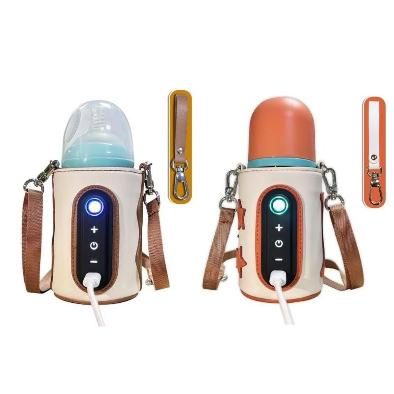J15U Convenient USB Baby Bottle Warmer Case Travel Friendly USB Baby Bottle Heating