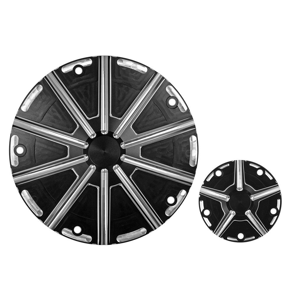 Tampa do cronômetro de sincronização do motor para motocicleta 5 furos para Harley Touring Road King Electra Glide Street Glide Softail Dyna