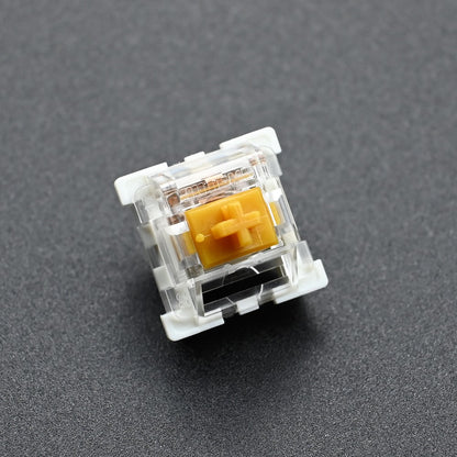 Switch Outemu Teclado Mecânico 3 Pinos Clicky Linear Tátil Silencioso RGB LED SMD Compatível com MX Switch para Jogos