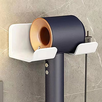 1 Pcs Wall Mounted Hair Dryer Storage Holder Does Not Require Punching Multifunctional Bathroom Hair Dryer Holder Accessories