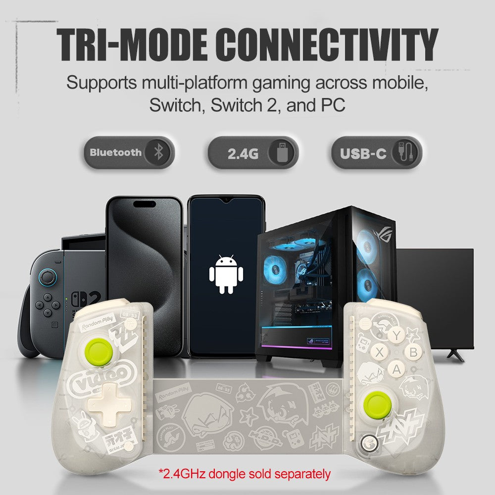 GameSir X5s Mobile Gamepad Zenless Zone Zero Edition Android iOS iPAD Mini Phone Controller for Switch 2/1 Hall Effect Sticks