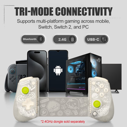GameSir X5s Mobile Gamepad Zenless Zone Zero Edition Android iOS iPAD Mini Phone Controller for Switch 2/1 Hall Effect Sticks