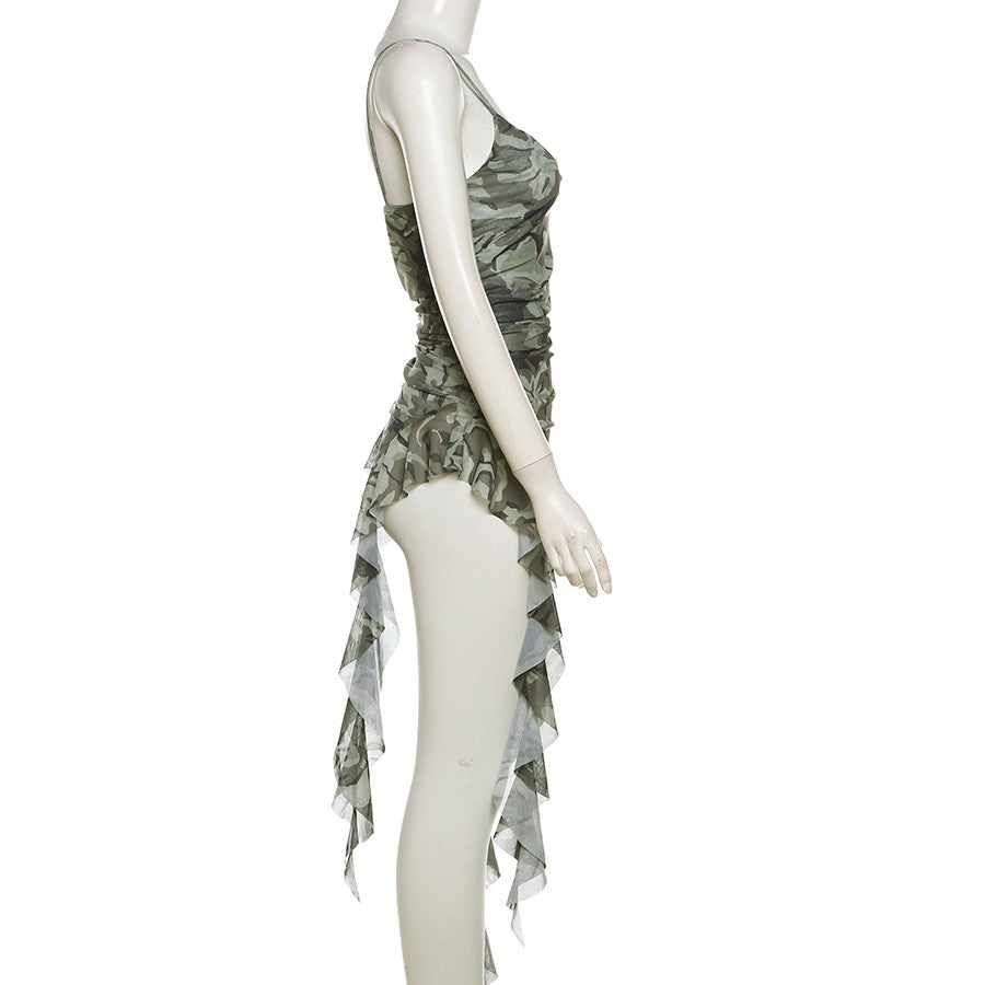 Nibber 2024 Summer Sisters Party Gradient Retro Ruffles Sweet Gentle Sexy Hot Co