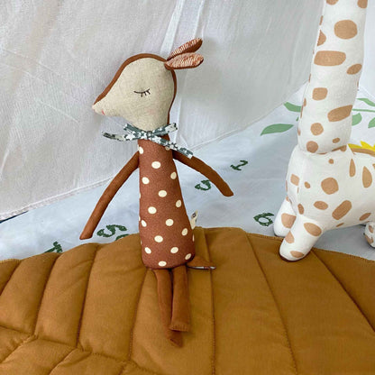 Instagram Baby Giraffe Doll Canvas Toy Doll Children's Baby Comfort Doll Comfort Pillow PP Cotton