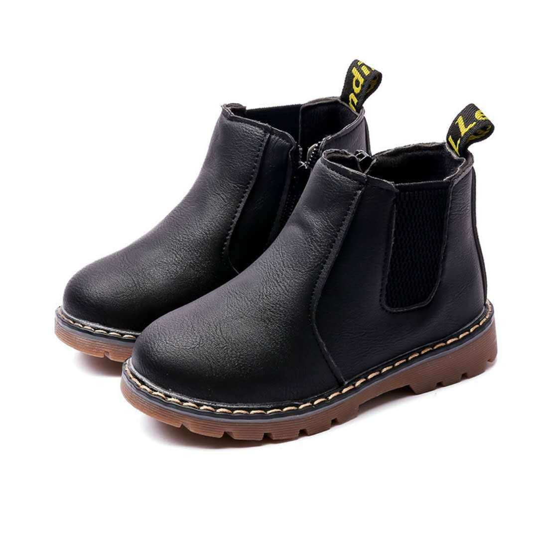 Kids Casual Boots Non-slip Wear-resistant Children Shoes Handsome Fashion Babies Warmly Shoes Girls Boys Soft Bottom Footwear