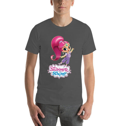 Shimmer And Shine T-Shirt men t shirt cotton 100% black cotton t-shirt plain for man package T-Shirt