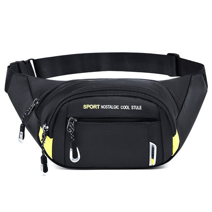 Unisex Mobile Waist Bag - Large Capacity, Water-Resistant, Durable for Work & Travel, Fashion Crossbody Pack Sports Bag