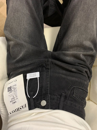 High Waist Wide Leg Jeans Women's Design Sensation Small ence plus Size Loose Drapey Floor-Length Pants Deep Blue