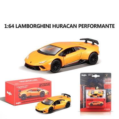 Bburago 1:64 SP1 Ferrari 812 SF90 Competizione Amarelo Liga Miniatura Ferrari Daytona SP3 Esportivo Modelo Fundido Brinquedos Personalizados