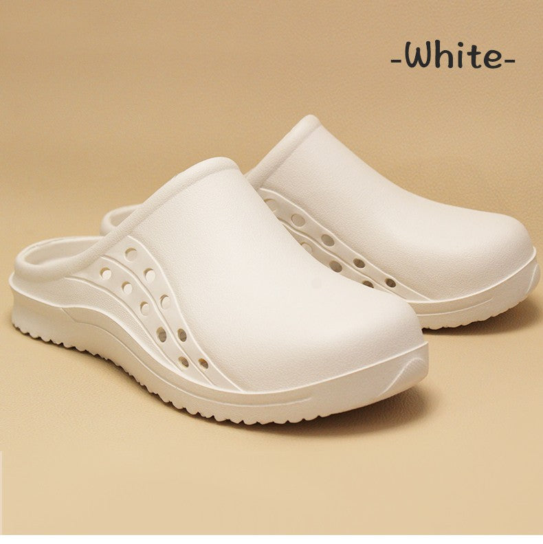 High Quality Scrub Shoes Non-slip Dentist Nursing Clogs Healthcare Service Work Slippers Soft Operating Room Protective Clogs