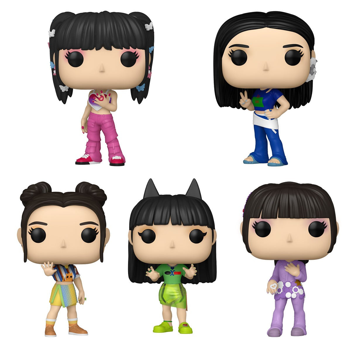 Funko Pop NewJeans Band Hanni Bonecos de Ação Modelo Brinquedos Desenho Animado Kawaii Estatueta Colecionável Edição Limitada Bonecos de Vinil Presentes