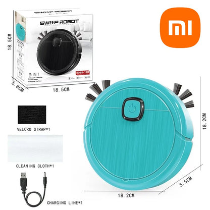 XIAOMI 3-in-1 Automatic Sweeping Robot Vacuum Mop Household Lazy Intelligent Auto Boost  Cleaner Thin Design Sweeping Machine