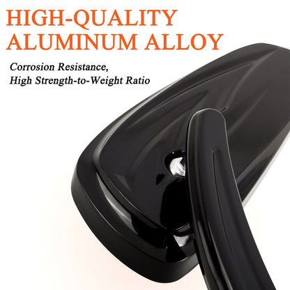 Espelhos Retrovisores Laterais de Guidão 5/16" para Motocicletas Harley Honda Davidson Sportster Fat Boy FLSTF Road King Street Glide 88-24