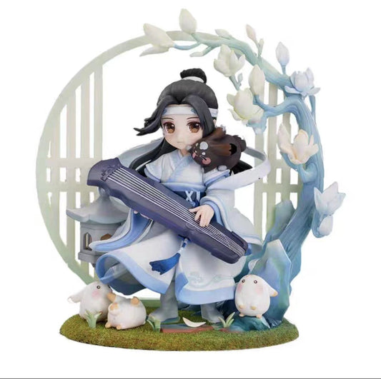Mo Dao Zu Shi Yunge Yayun Wei Wuxian Lan Wangji Figures Genuine Anime Peripheral Collectible Model Desktop Decoration Doll Gift