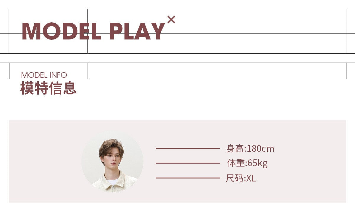 Men's Autumn New Washed Vintage Cargo Denim Jacket with Printed Collar - Trendy Retro Style