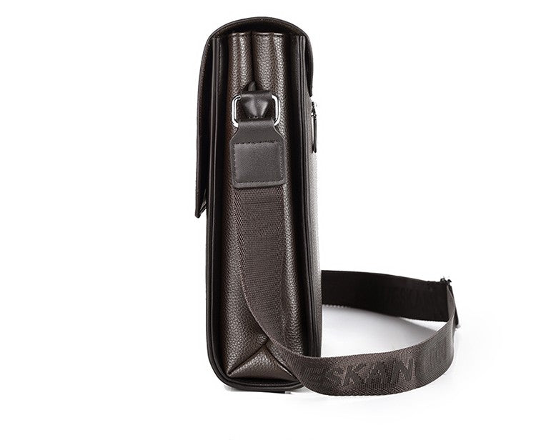 Luxury Brand Messenger Bag Men Leather Side Shoulder Bag For Men Business Office Work Bag Male Briefcase Casual Crossbody Bag