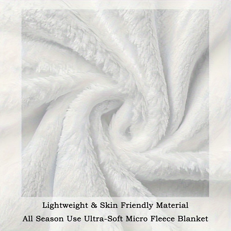Heavyweight  Flannel | Festive Gift Selectio | Soft and delicate | Keep warm | Room Decor Blanket, Camping Stuff