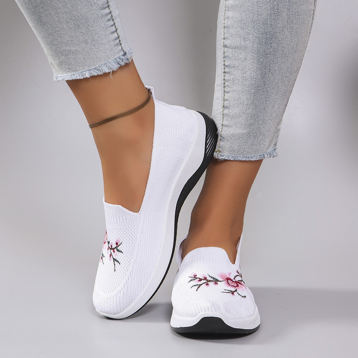 Women's summer breathable mesh flat shoes women's shoes casual sneakers shoes, clearance free shipping