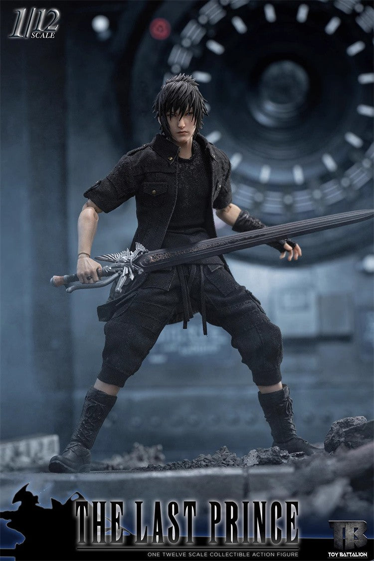 Boneco de Ação Original Toys Battalion TB019 The Last Prince Noctis Lucis FF XV Kingsglaive Colecionável Modelo Anime Jogo Brinquedo de Presente