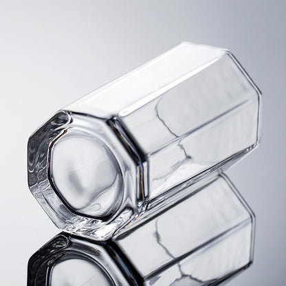Utensílios de Cozinha para Bar e Jantar em Casa - Conjunto de 2 Copos Altos Transparentes de Cristal para Água, Suco e Bebidas