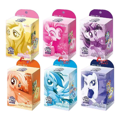 KAYOU Genuíno My Little Pony Card 40º Aniversário Edição Limitada Card Amizade Eterna Cartas Raras SC SGR Brinquedo de Presente Carta de Princesa