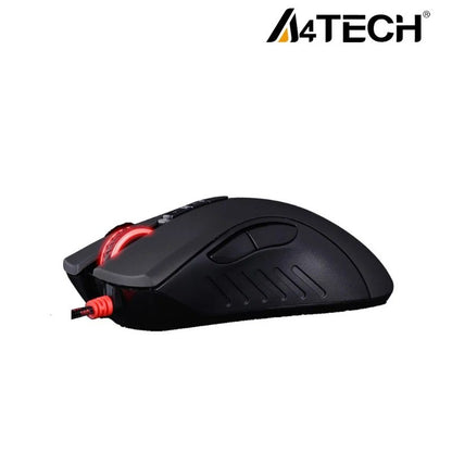 Mouse Gamer A4Tech Bloody A91 com Fio, Macro Instantâneo de Um Clique Io1.1, Motor Óptico e 8 Botões Programáveis