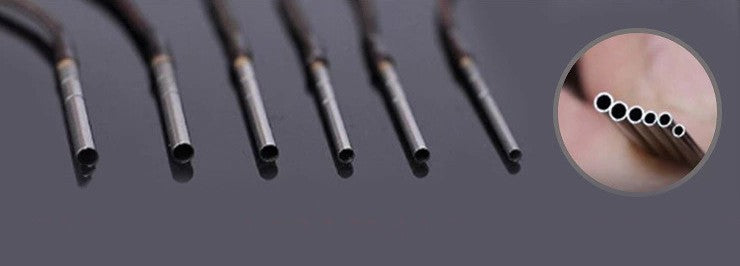 10 unidades/conjunto Ponteira de Vara de Pesca Rotativa Fio 0,8 mm-1,6 mm Ferramenta de Reparo DIY Acessórios para Vara de Pesca de Mosca