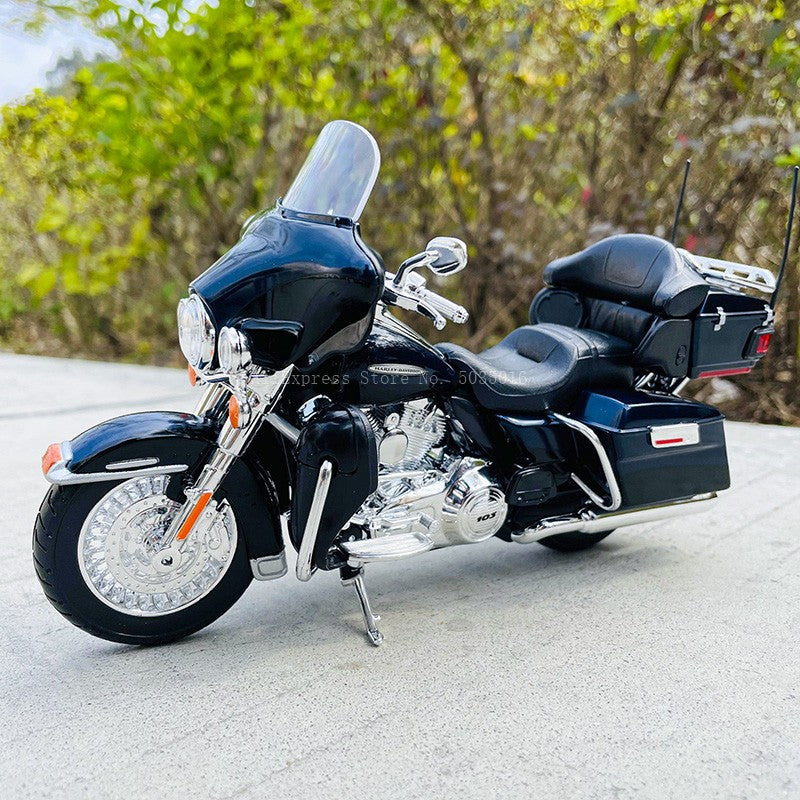 Maisto 1:12 Vários estilos para escolher motocicleta Harley 2013 FLHTK GLIDE Veículos Die Cast Motocicleta Colecionável Modelo de Brinquedo