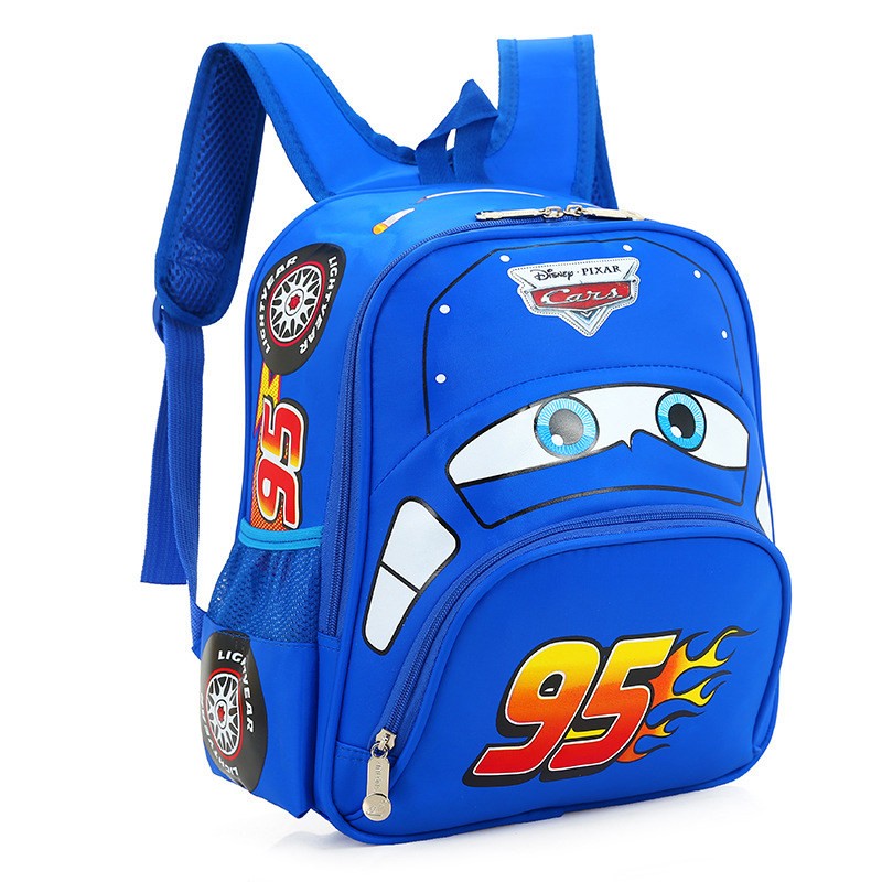 Mochila infantil de carro Disney para creche, mochila de segurança para meninos, alunos do primário, 3-6 anos