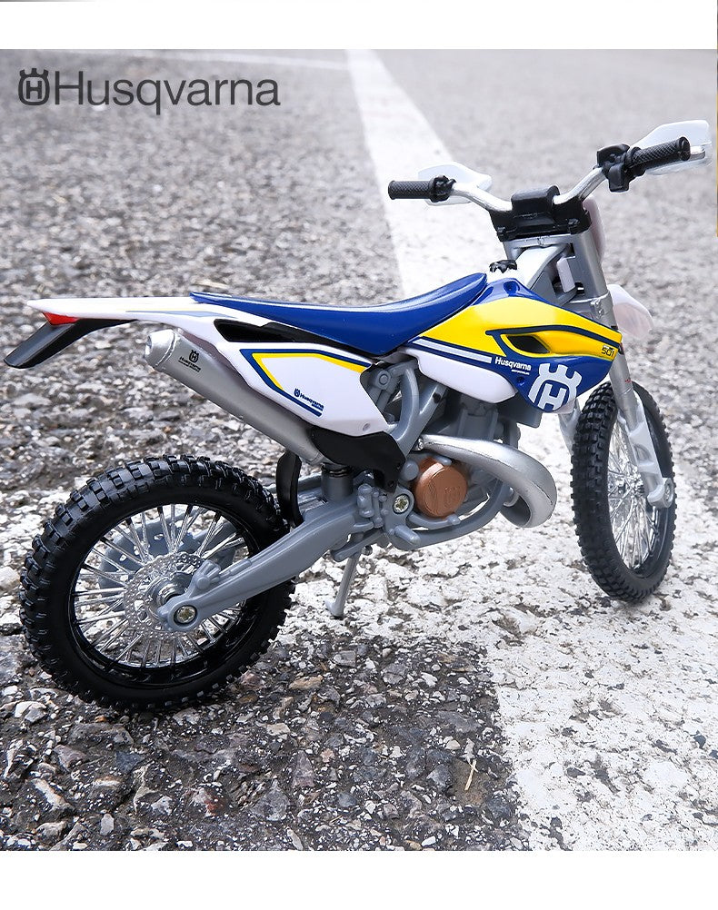 Maisto 1:12 Husqvarna FE 501 Liga de Moto Off-road Modelo de Carro de Simulação de Moto de Corrida Coleção de Modelo de Brinquedo Infantil Presente