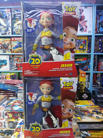 Boneca Jessie e Woody Articuladas com Som Toy Story Modelo Boneco Figuras de Ação Presentes de Natal Halloween para Crianças
