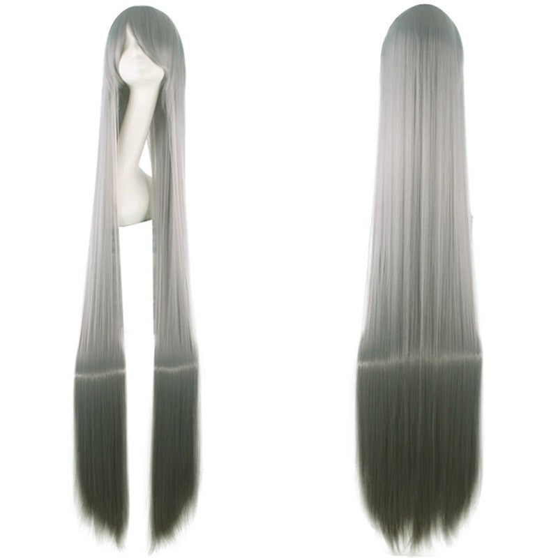 cosplay wig, ancient costume, men and women, long straight hair, anime, colored hair Synthetic fiber wig