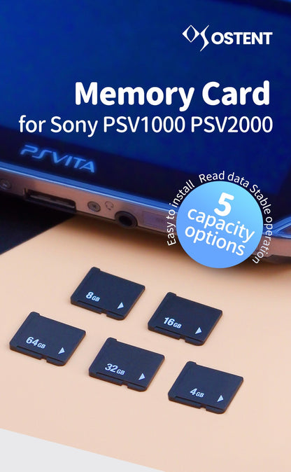 Cartão de Memória OSTENT 4GB 8GB 16GB 32GB 64GB Para Sony PS Vita PSV 1000 2000 Original para Acessórios PSVita