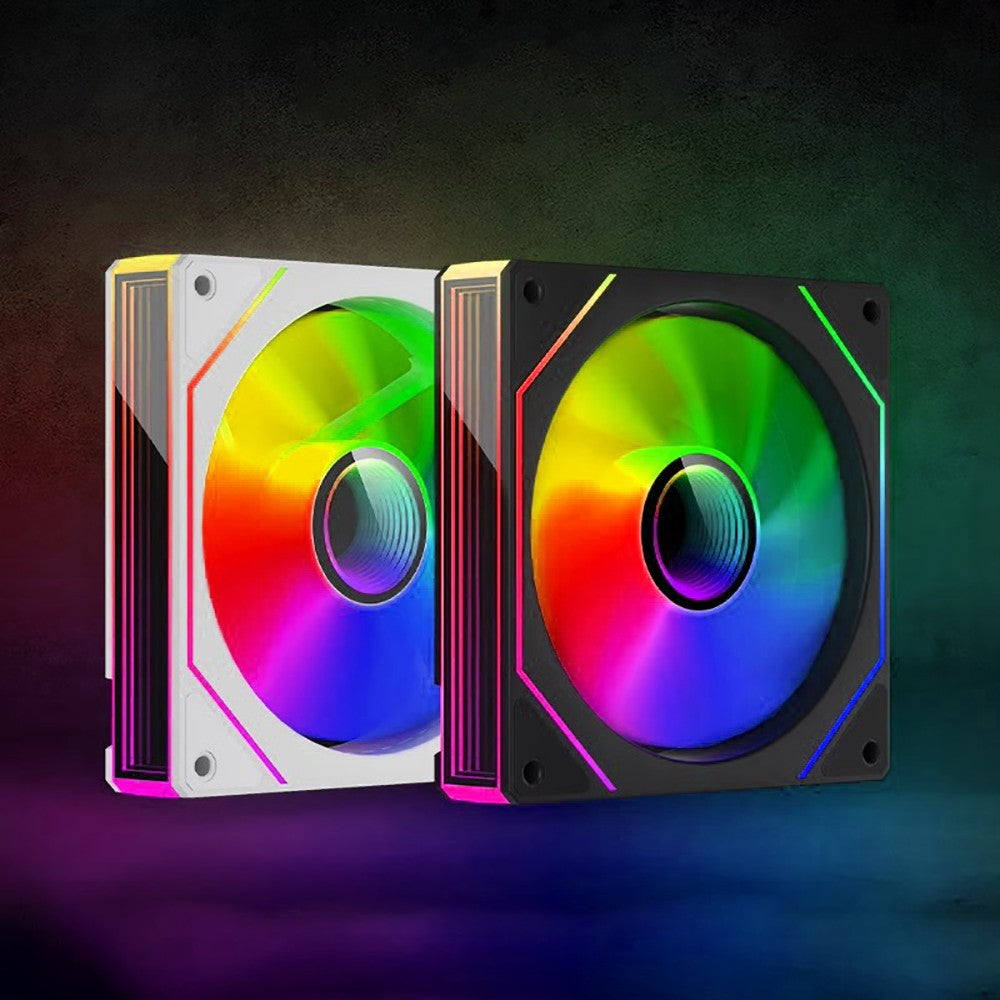 PRISM 7 PRO Computer Case Fan 120mm ARGB 4-Pin PWM Silent Cooling Fan 12V High Airflow 58.36CFM/800-1800RPM