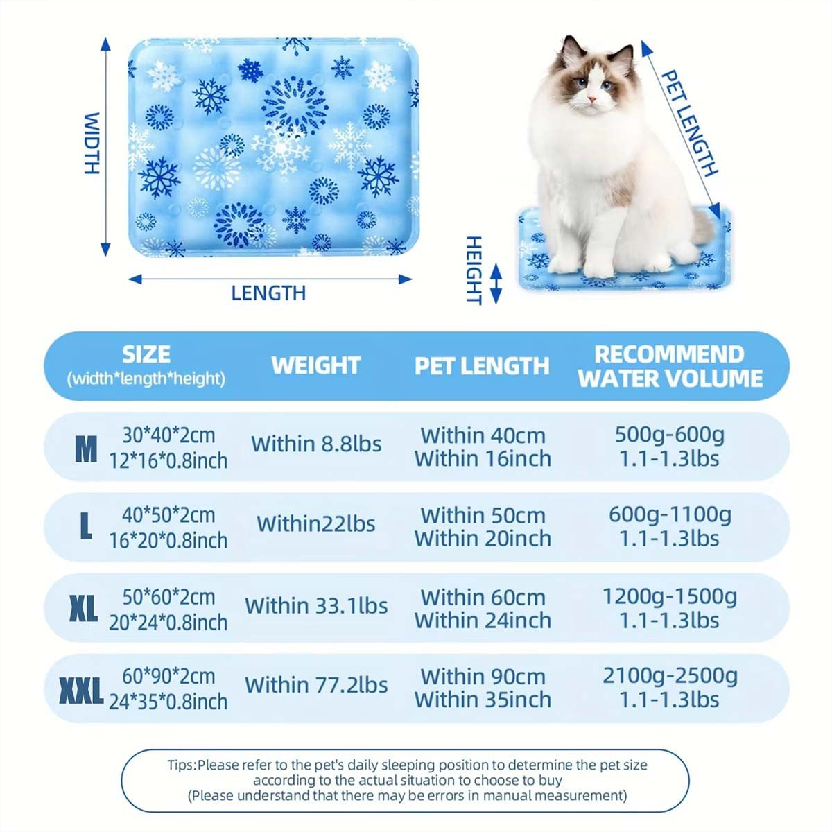 Tapete Gelado Para Pets Gelo Seco Almofada Gelada Para Pets Injeção De Água Caminhas Geladas Para Cães Mantenha Seu Pet Fresco Impermeável Resistente Ao Desgaste Para Cães E Gatos