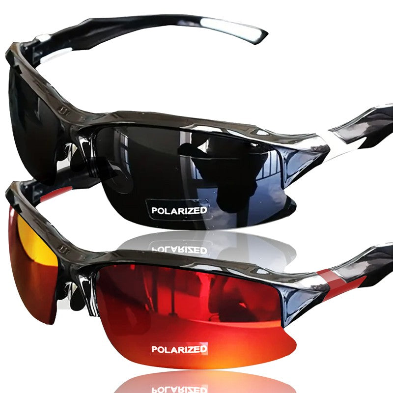 2pcs/4pcs TAC Lens AWGSEE Polarized Sports for Men, PC Frame, Multi-Color Coating, for Fishing, Running, Daily Casual Wear