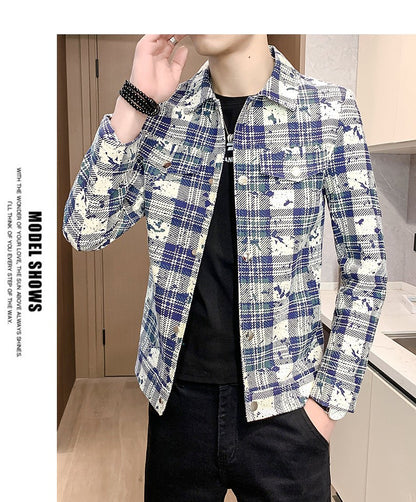 Winter Short Wool Blends Jackets Men's Brand Casual Business Trench Coat Thickened Warm Social Streetwear Overcoat