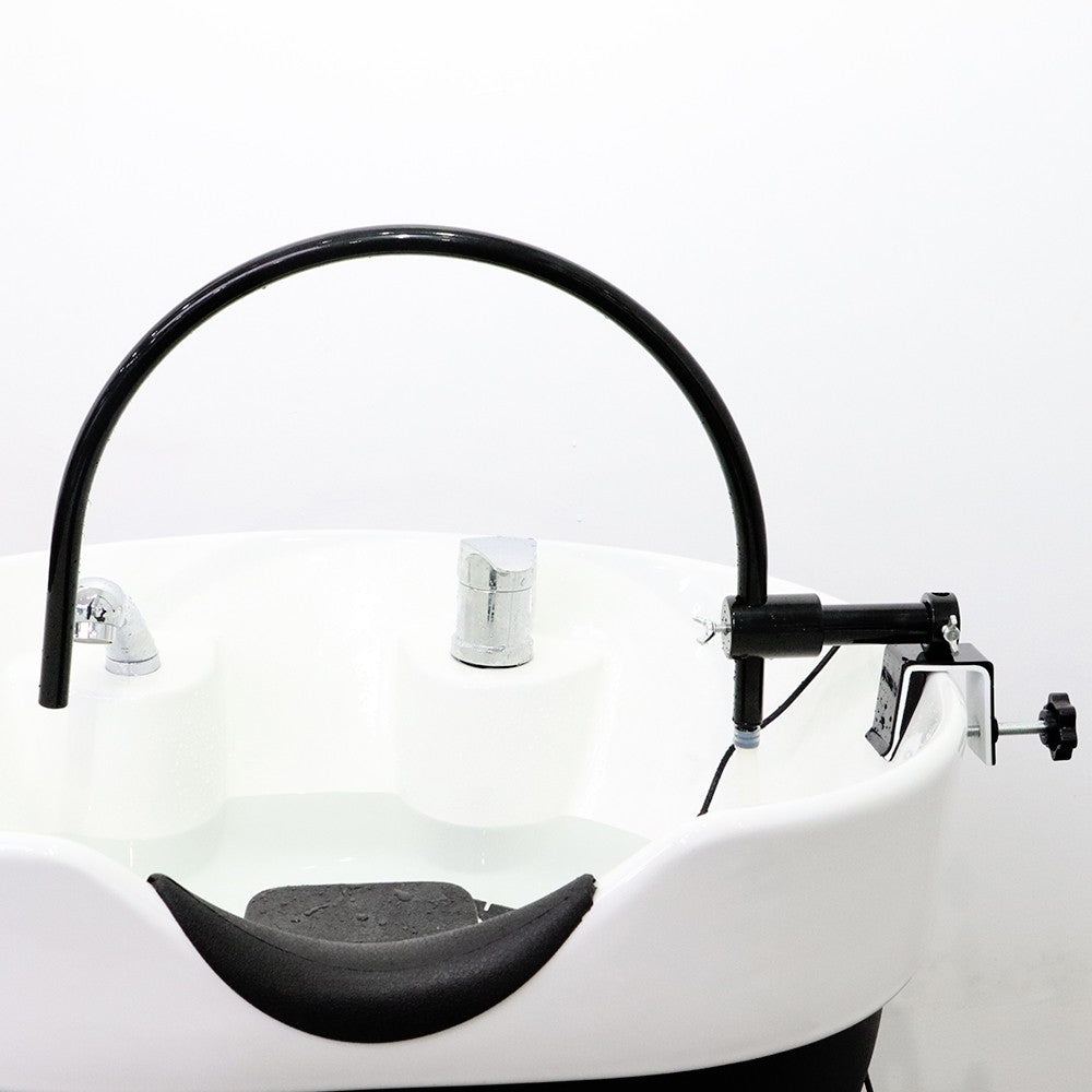 Equipamento de spa capilar Terapia aquática Circulação de água Chuveiro cascata para lavatório de salão Cama de salão Equipamento de salão estilo japonês
