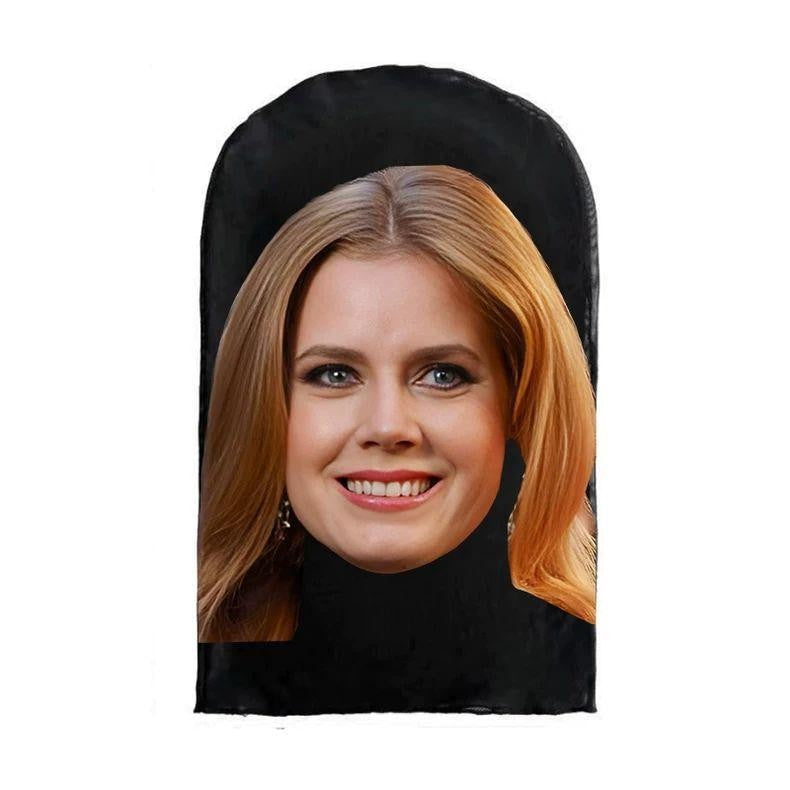 1-Piece Celebrity Simulation Headgear, Washable, Outdoor Live Streaming Party Headgear Mask Decor