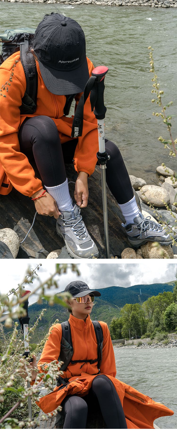 Nu-June Women's Winter Hiking Jacket 3 in 1 plus size Fleeced Clothing Men's Windbreaker Waterproof Hoodie Jackets Outdoor