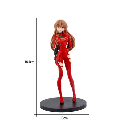 Miniatura de Anime Hot Genesis Evangelion EVA Ayanami Rei Asuka, Modelo Bidimensional, Chassi, Enfeite de Mesa, Presente, Bonecas e Brinquedos