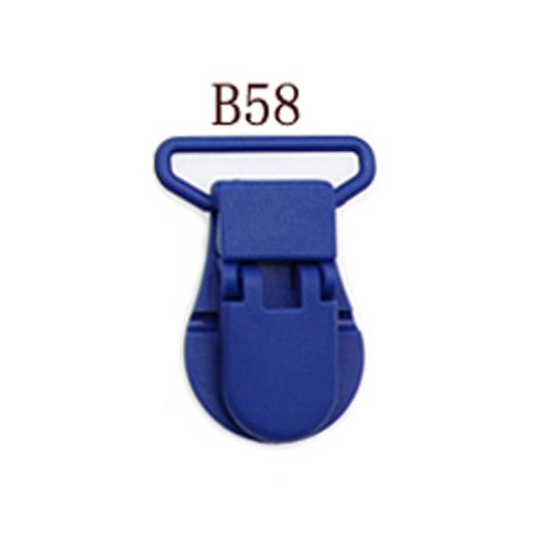 30/50/100pcs 1" 25mm Hot D Shape Plastic Baby Pacifier Clips Dummy Chain Holder Suspender Clips Clamp With Gripping Teeth