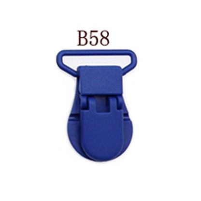 30/50/100pcs 1" 25mm Hot D Shape Plastic Baby Pacifier Clips Dummy Chain Holder Suspender Clips Clamp With Gripping Teeth